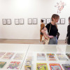 El dibujante Peter Bagge inaugura en el Pazo la exposición "Todo o mundo é imbécil menos eu"