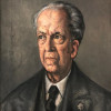 José Otero Abeledo, “Laxeiro”: Retrato do xeneral Fernando Martínez-Monje Restoy