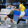 Partido de liga entre Marín Futsal e Les Corts na Raña