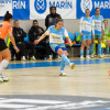 Partido entre Marín Futsal e Amarelle na Raña