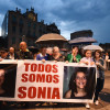 Concentración en el sexto aniversario de la desaparición de Sonia Iglesias