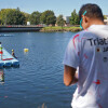 Xornada oficial de adestramento no río Lérez previa á Gran Final das Series Mundiais