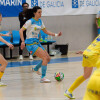 Partido de liga entre Marín Futsal e Alcorcón na Raña