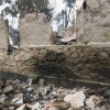 Daños producidos por los incendios en Ponte Caldelas