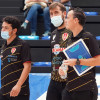 Partido de liga entre Marín Futsal y Poio Pescamar en A Raña