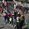 Movilización de la CIG en Pontevedra por el Día de la Mujer
