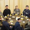 Desayuno de Rafa Domínguez y Alfonso Rueda con empresarios de Pontevedra
