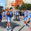 Actividade de promoción na rúa do Baloncesto Estudiantes Pontevedra