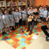 Alumnado do Crespo Rivas canta unha panxoliña para escolares de Puerto Rico