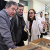Visita de Fernández Lores y Bará a la Escola de Conservación e Restauración