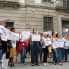 Concentración contra la puesta en libertad de los cinco condenados de 'La Manada'