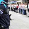 Protesta da Policía Local de Pontevedra ante o Concello