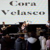 Actuación de Cora Velasco no Recinto Feiral