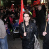 Manifestación de los trabajadores de Elnosa por las calles de Pontevedra