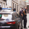 Intervención das policías Nacional e Local nunha operación antidroga na rúa Cousiño
