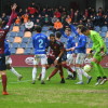 Partido entre el Pontevedra CF y el Oviedo B en Pasarón