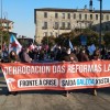 Manifestación de la CIG en Pontevedra para exigir la derogación de las reformas laborales