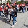 Manifestación do 1º de maio de CCOO para pedir creación de emprego digno na comarca