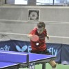 Un dos partidos dos campionatos de España de tenis de mesa en Pontevedra