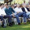 Mariano Rajoy, rodeado de cargos políticos del PP en la apertura del curso político 2013 en Soutomaior