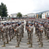 Parada militar con motivo do XLVII aniversario da Brilat