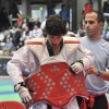 Participantes nos combates do XVI Open Internacional de taekwondo Cidade de Pontevedra