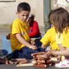 Un cento de rapaces participaron na actividade 'Á procura do tesouro' polo centro histórico de Pontevedra