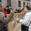 Protesta de jueces, fiscales, abogados y funcionarios de la Justicia contra las reformas de Gallardón