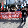 Manifestación de la CIG en defensa de los derechos de los trabajadores
