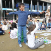 Os alumnos de Barcelos estrean a praza como patio do colexio