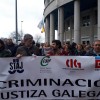 Jornada de protesta de los trabajadores de la administración de Justicia