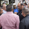 Concentración de persoas afíns a Sinaí Giménez ás portas dos xulgados da Parda