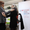 Carolina Bescansa mantén un encontro con inscritos de Podemos Pontevedra