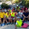Usuarios de la asociación Down Xuntos realizan el Camino a Santiago