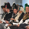 Desfile de trajes tradicionales 'Sete varas, un refaixo' en la Deputación Provincial