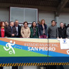 Inauguración das novas pistas de atletismo de San Pedro en Marín