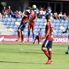 Partido de liga entre Pontevedra y Sporting B en Pasarón