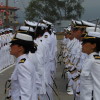 Entrega de despachos en la Escuela Naval de Marín