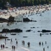 Lleno en las playas coincidiendo con el primer fin de semana de verano