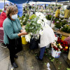 Mercado de flores por Todos os Santos na Ferrería