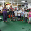 Visita de escolares ao barco Irmáns García Nodal