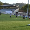 Exhibición de los biberones del Vilalonga y el Sport 2017 para inaugurar el campo de fútbol de O Revel