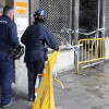Agentes de la Comisaría General de la Policía Científica investigan el incendio de A Ferrería