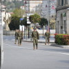 Soldados de la Brilat en Marín