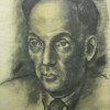 José Otero Abeledo, “Laxeiro”: Retrato do pintor Antonio Medal Carrera