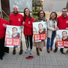 Pegada virtual de carteis do PSdeG-PSOE para as eleccións do 18F