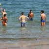El Waterpolo Pontevedra inicia la pretemporada en la playa
