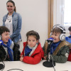 O alumnado de infantil do colexio de Ponte Sampaio visita PontevedraViva