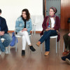 Reunión de Ana Pontón e Lores con veciños de Pontevedra pola compostaxe