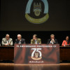 Vicente Del Bosque e Juan Cota en la tercera charla del aniversario del Pontevedra